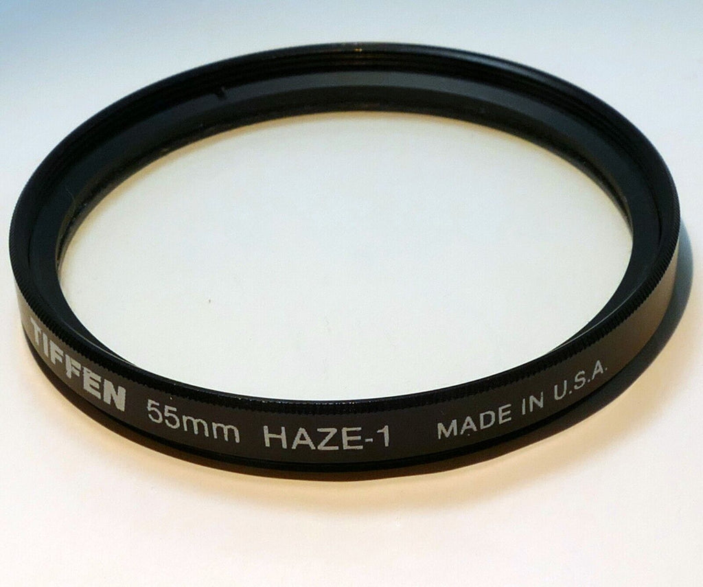 55mm HAZE- 1 TIFFEN OPTICAL GLASS  Filter UV Made in  USA