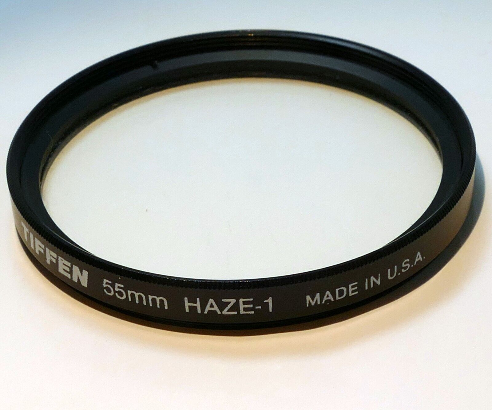 55mm HAZE- 1 TIFFEN OPTICAL GLASS  Filter UV Made in  USA