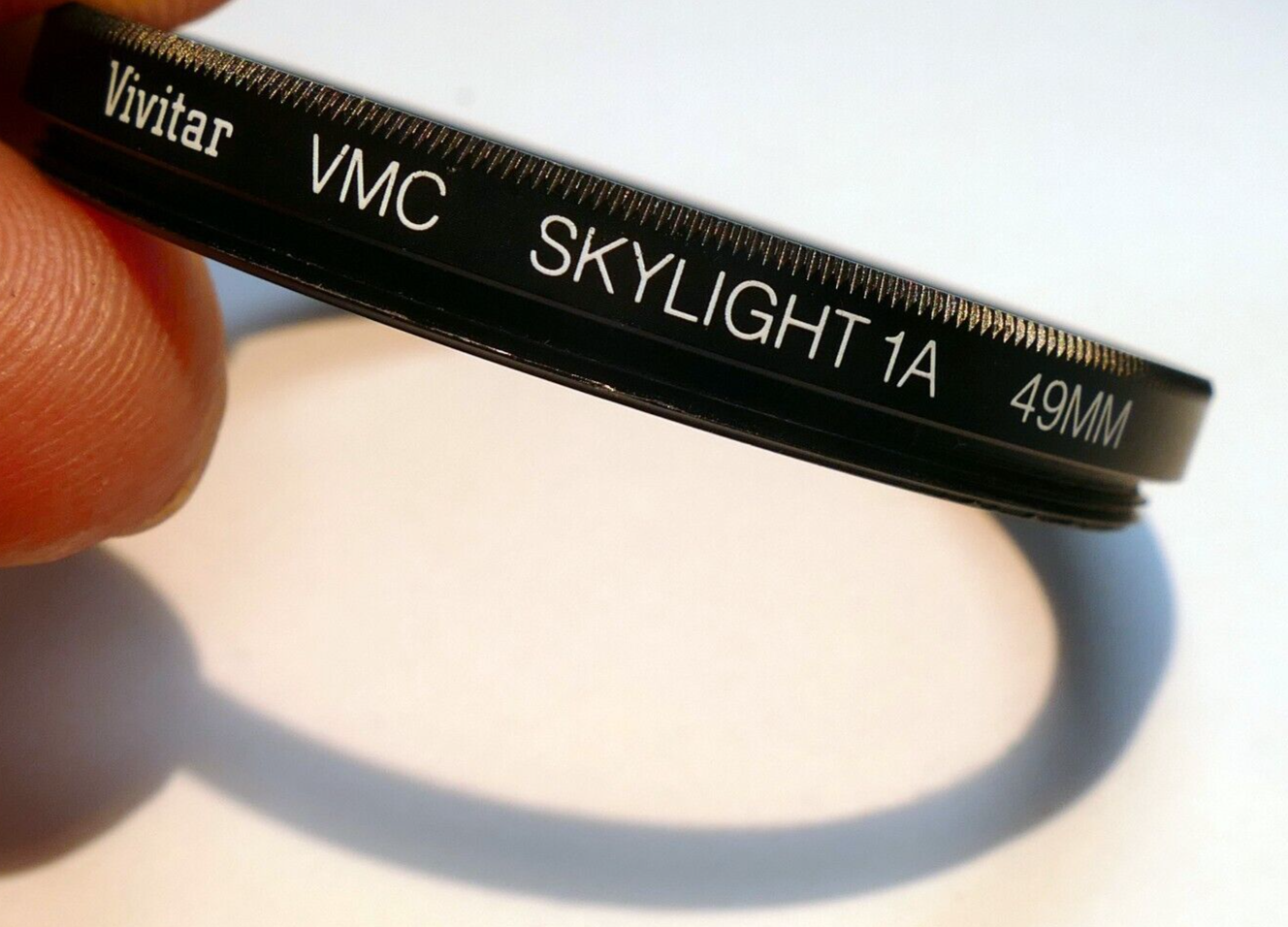 Vivitar  49mm Lens Filter VMC Skylight 1A   threaded screw in Multi-Coated