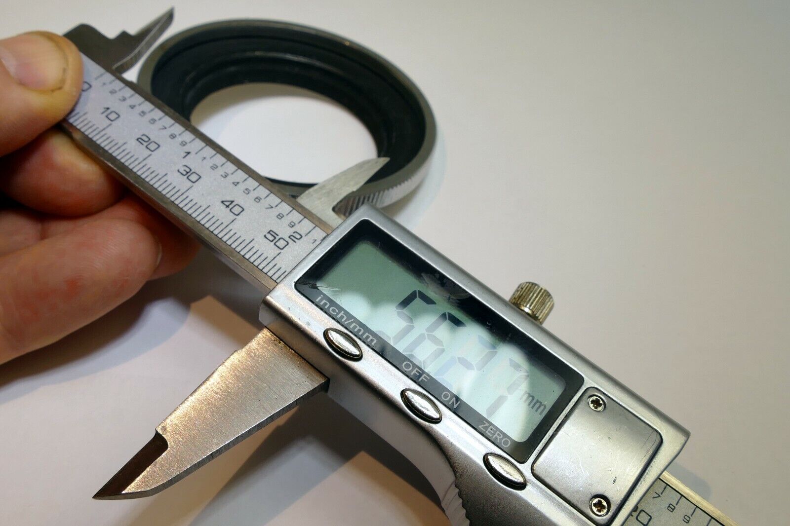 Konica AR Reverse Mount adapter for macro Close up lens 55mm slip on type