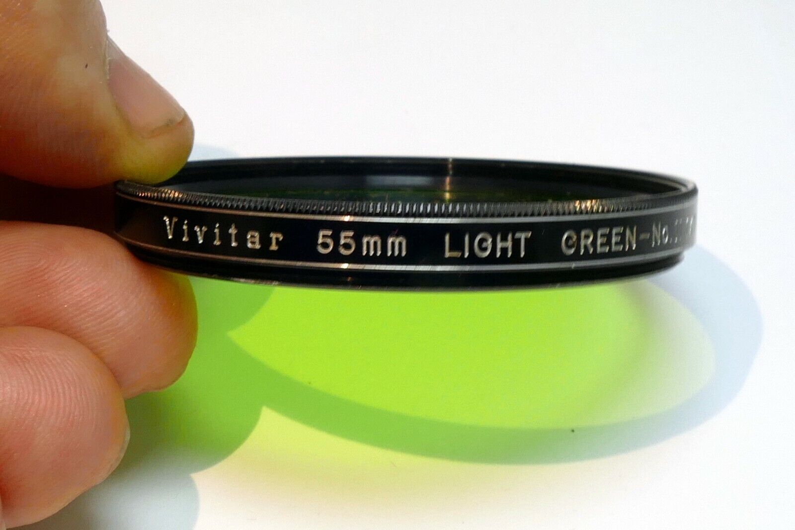 Vivitar  55mm Filter Light Green Green- no 11 X11