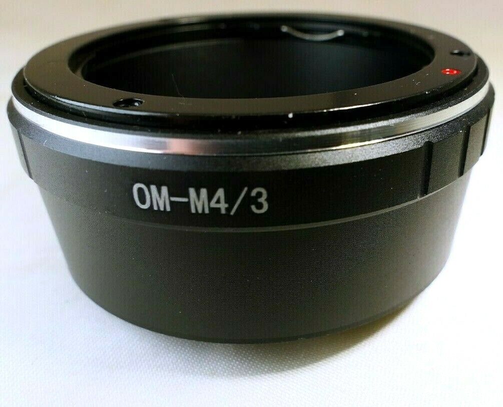 Olympus OM Manual Lens to M4/3 Camera mount Adapter Ring GH3 GH4 Panasonic