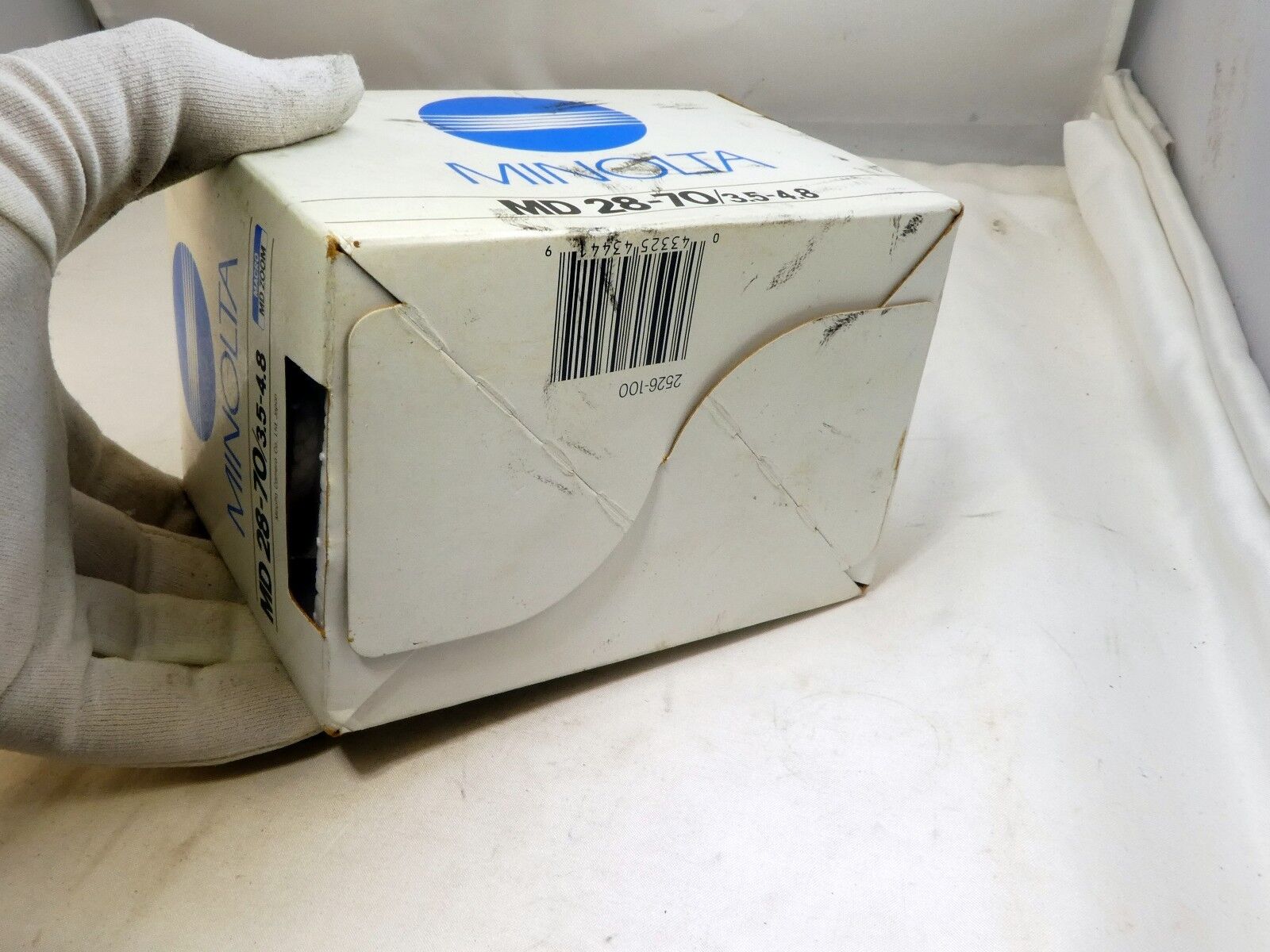 Empty Box for Minolta MD 28-70mm f3.5-4.8  LENS With Sponge Foam insert
