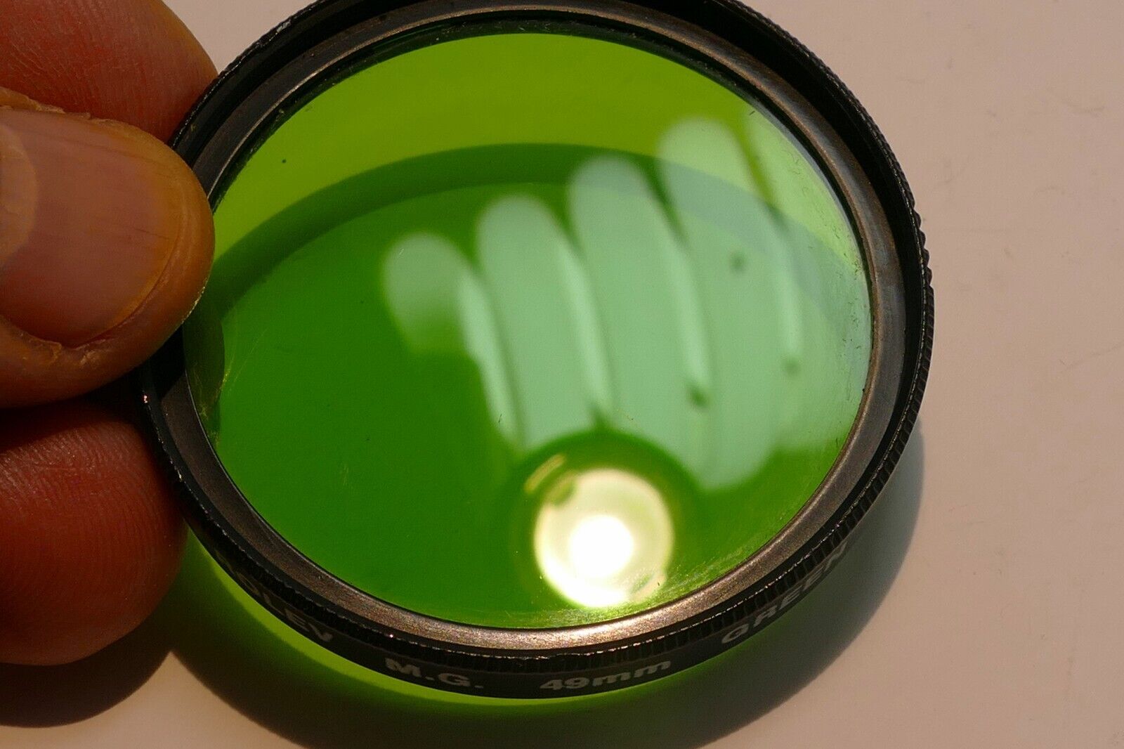 Rolev M.G. 49mm G Green Filter - excellent condition