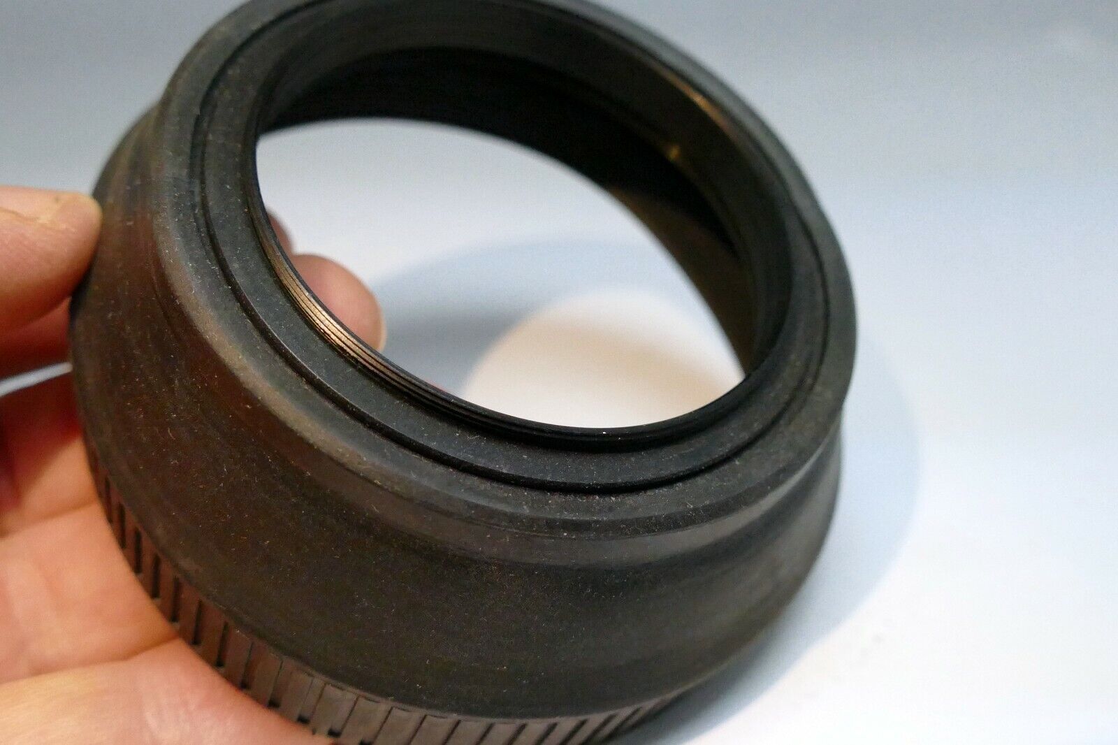 58mm rubber lens hood shade for normal lenses 50mm f1.4 f1.2