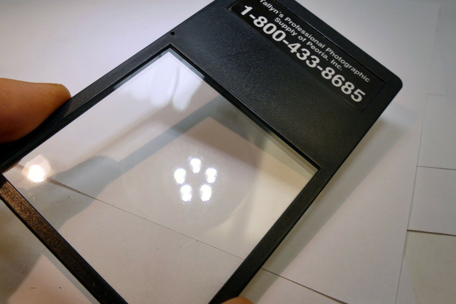TALLYN Soft Fuser # 2 Filter 3 inch for Portraiture Lindahl Diffusion Focus