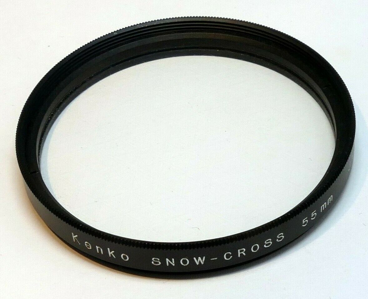 Kenko 55mm Lens Filter Snow Cross Screen SC 4mm large Star