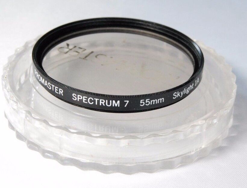 Used Promaster 55mm Spectrum 7 1A Skylight Filter