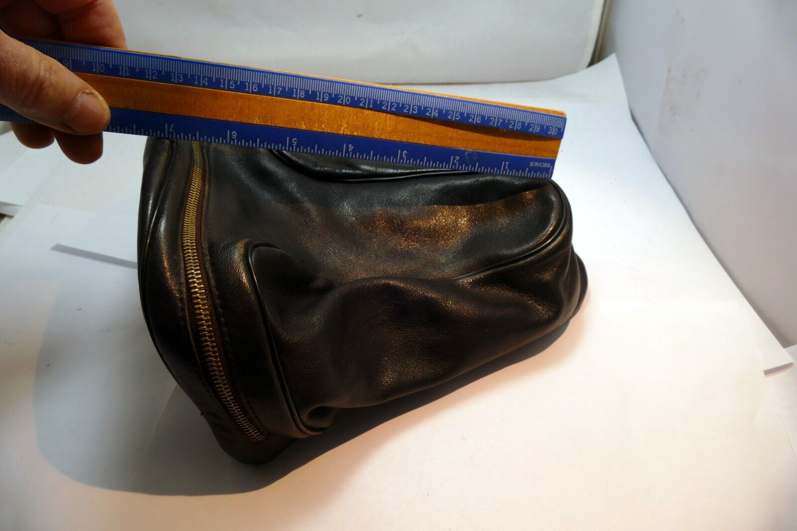 Original Benser Leather Soft Camera Case Germany for Leica M3 long nose 70-210mm