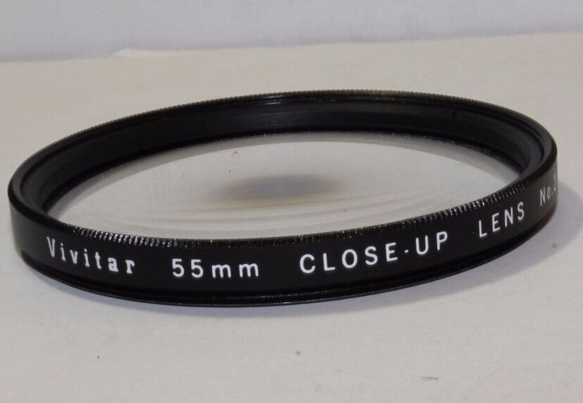 Lens Filter Vivitar 55mm Close Up Macro Lens +2 No. 2 Shipping is free worldwide
