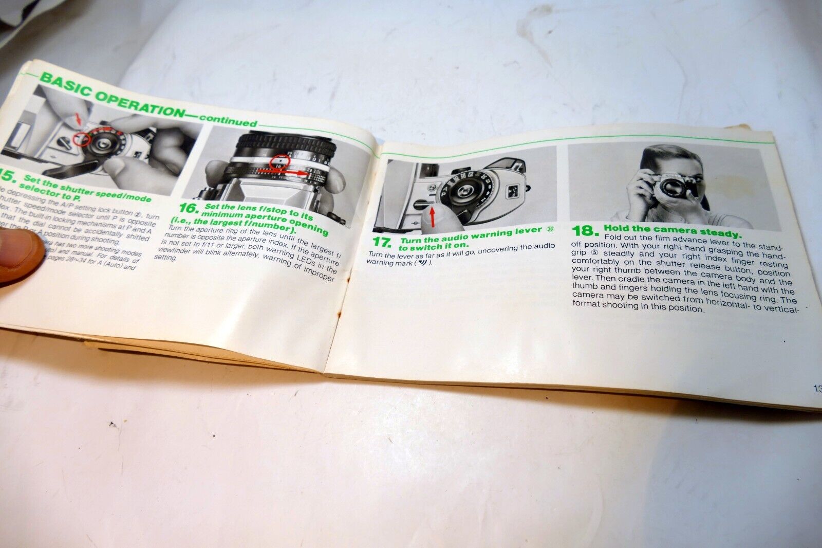 Nikon FG Camera nstructions manual guide English EN - MISSING COVER PAGE