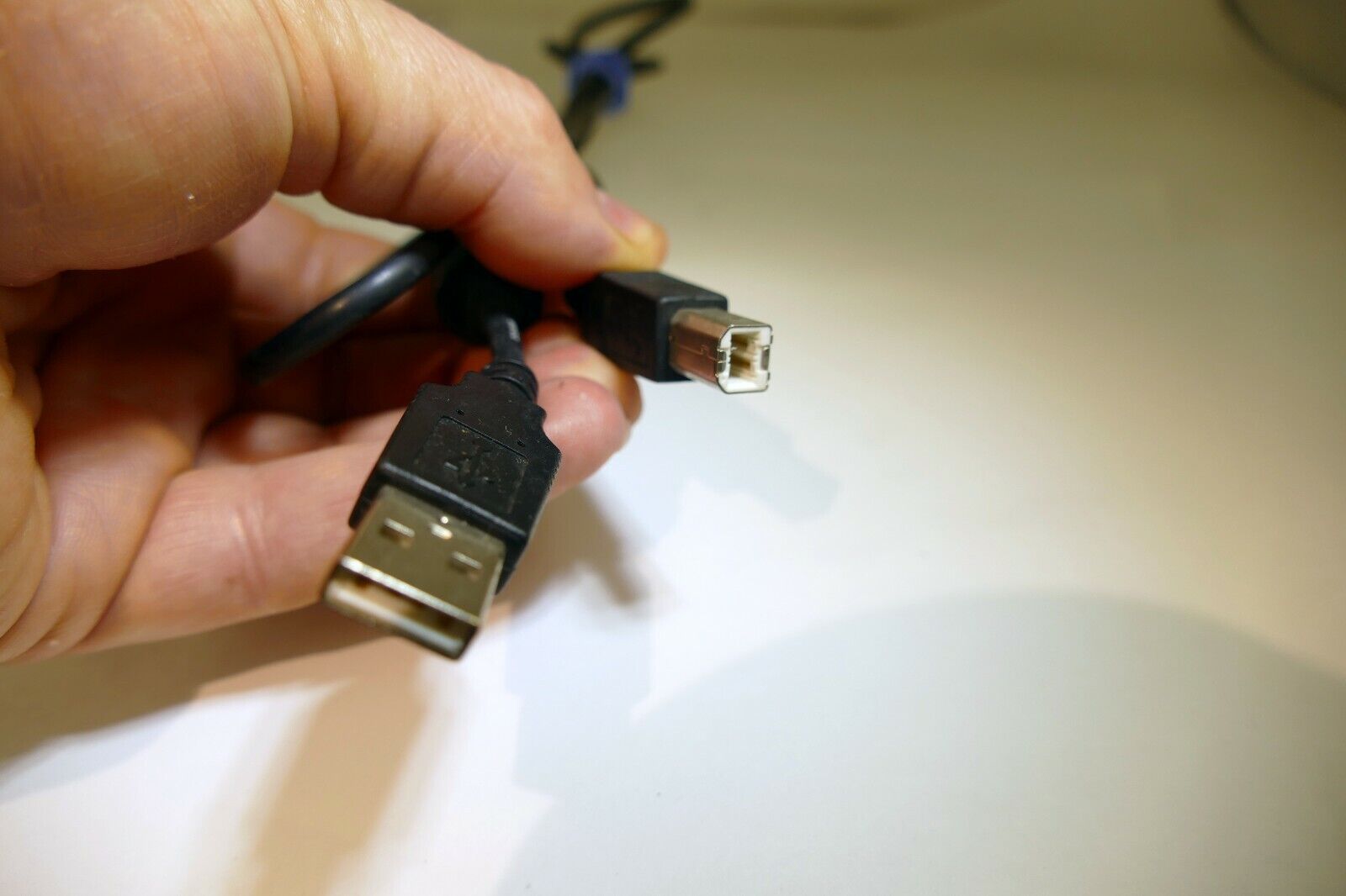 USB A Male to B Male  Cord cable 6 feet long  for printer black