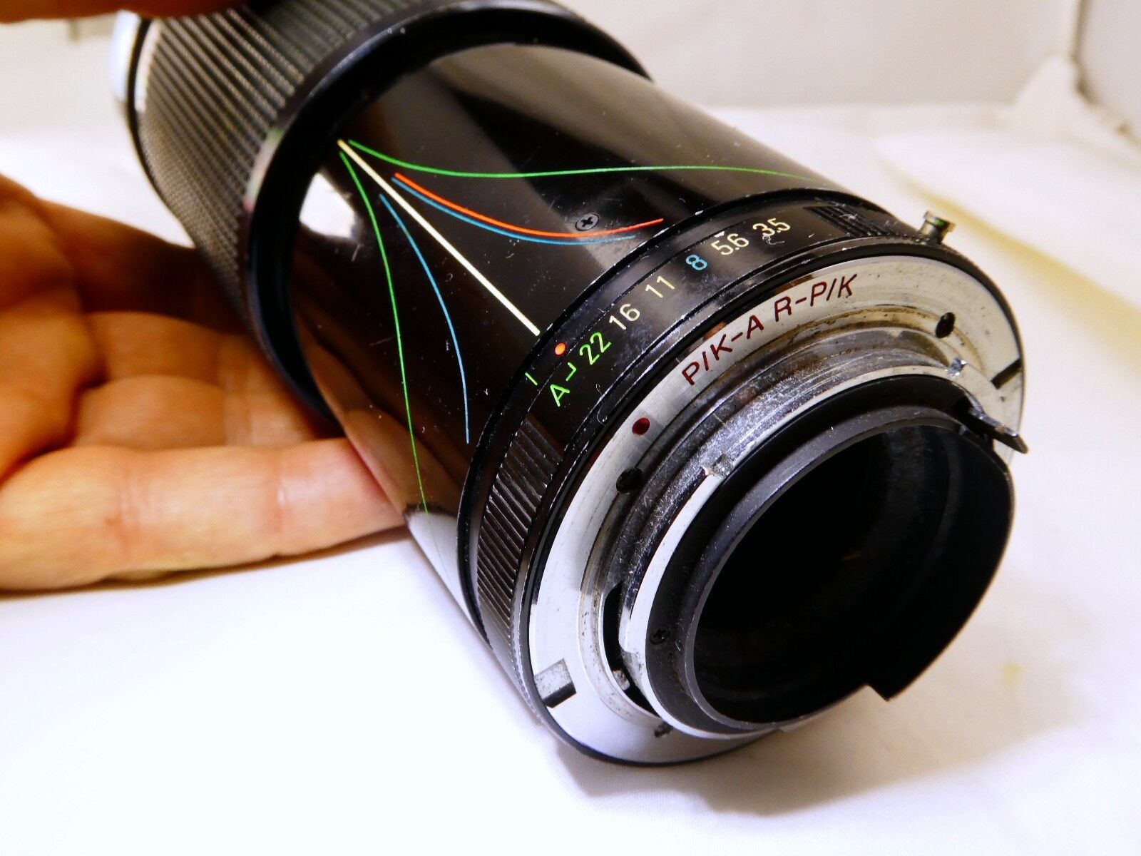 Vivitar 28-200mm F3.5-5.3 Manual Focus Lens For Pentax KA KR AS IS PARTS REPAIR