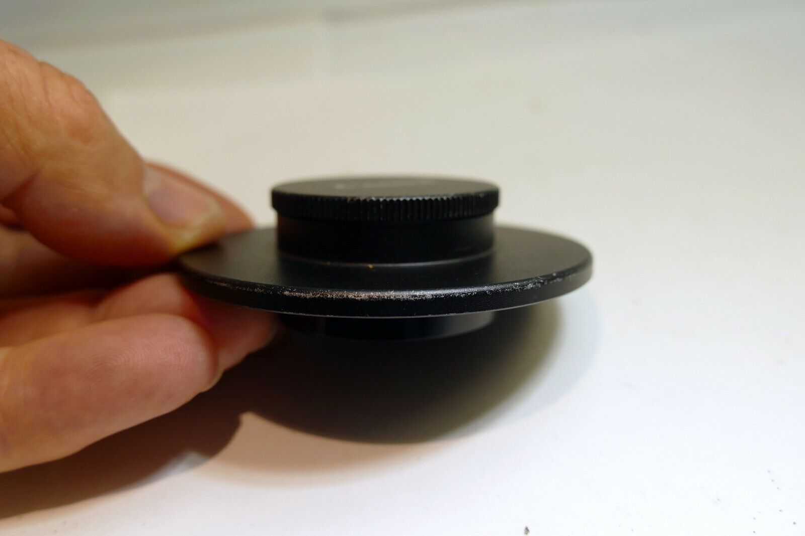 Front CAP for CANON FD-EF lens adapter 1.26X screw in type  34mm OD genuine