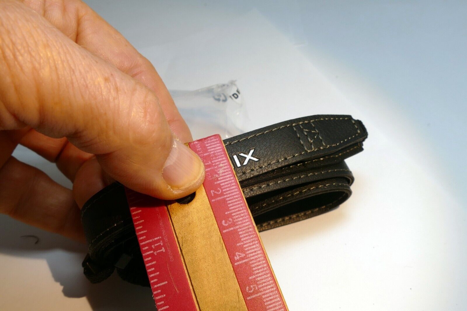 Panasonic Lumix G Shoulder Camera  Strap 1cm narrow Black Leather  - Genuine NEW