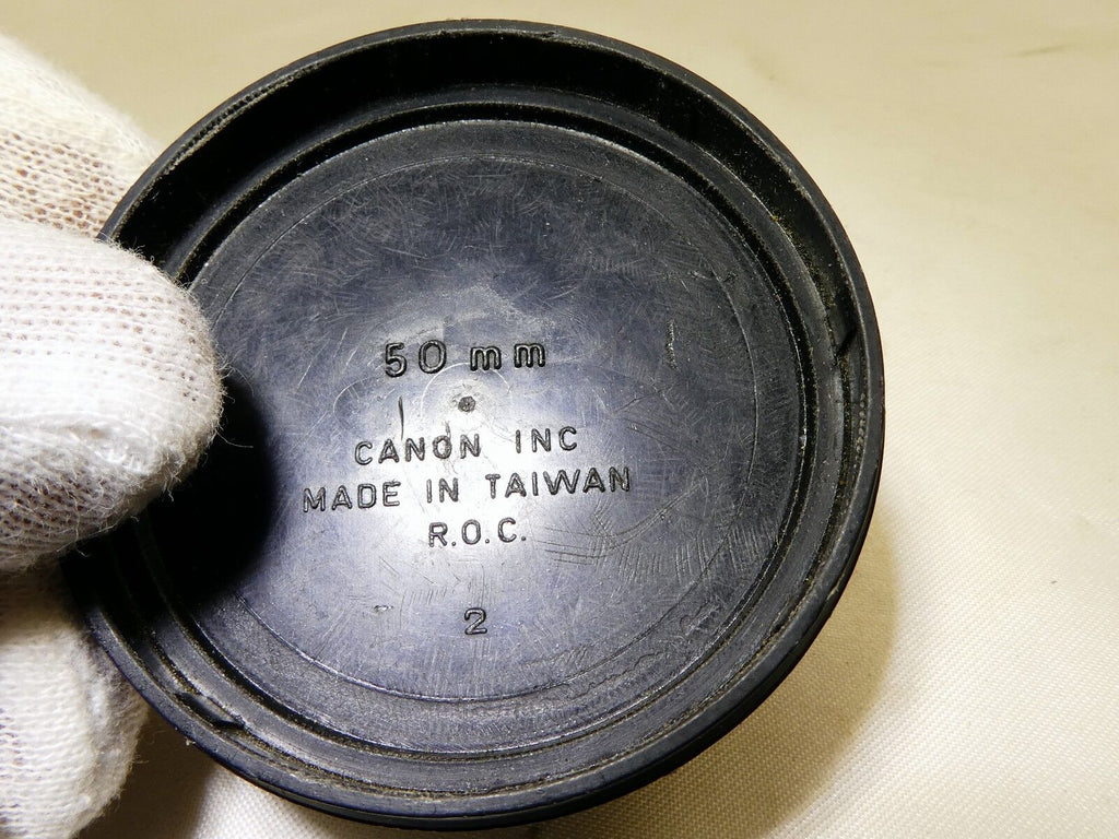 48mm rim Lens Front Cap Canon 50mm ID mm Slip on type OEM Serenar f1.9 85mm