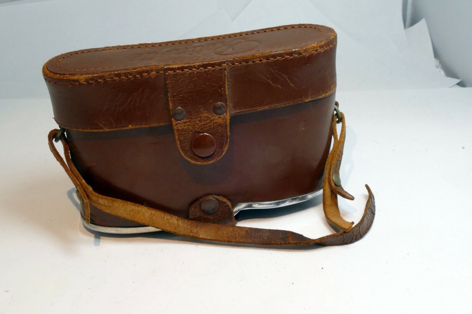 Case for Retinette Kodak  camera  vintage leather brown