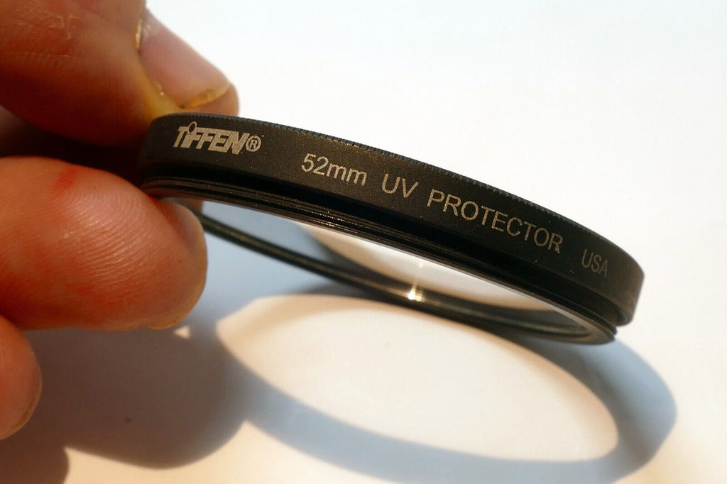Tiffen 52mm UV Protector Filter Clear Glass  made in USA
