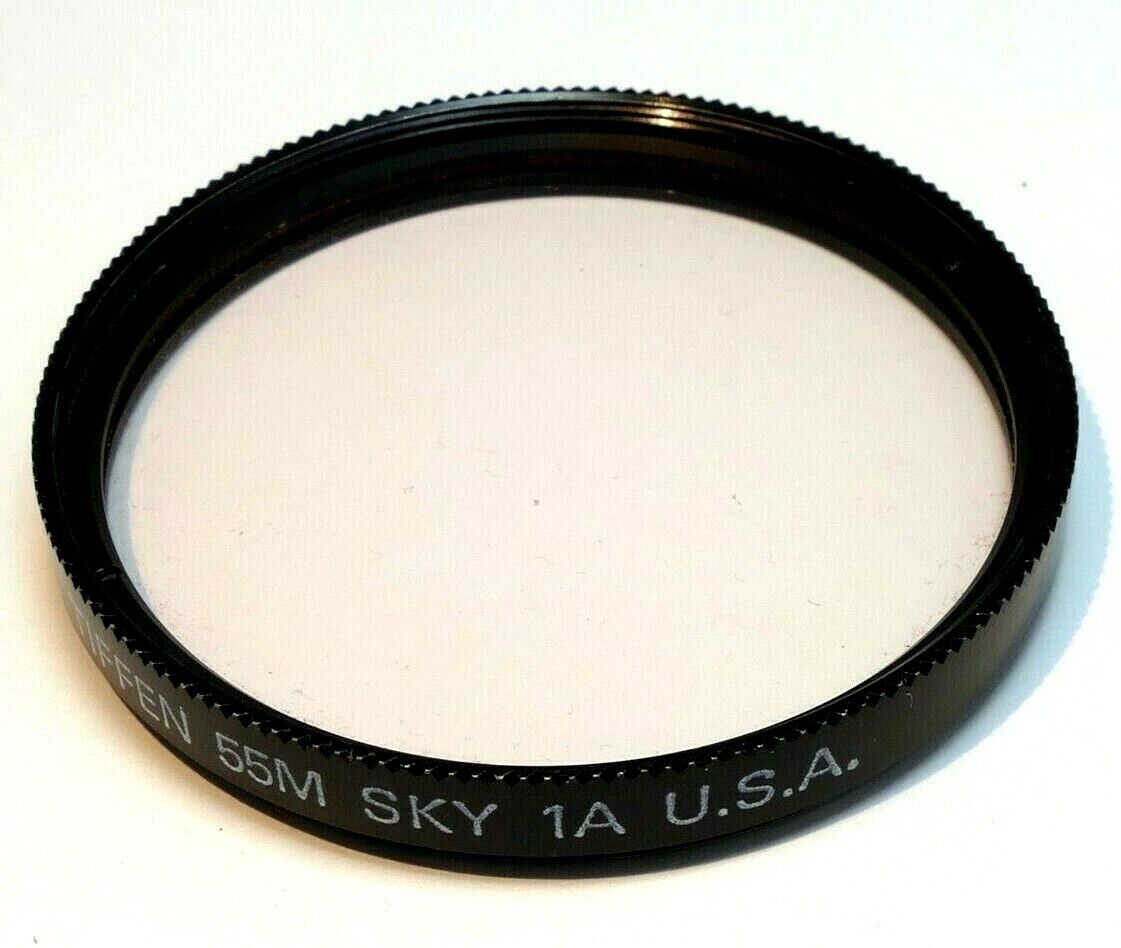 Tiffen 55mm Filter Skylight 1A sky made in USA