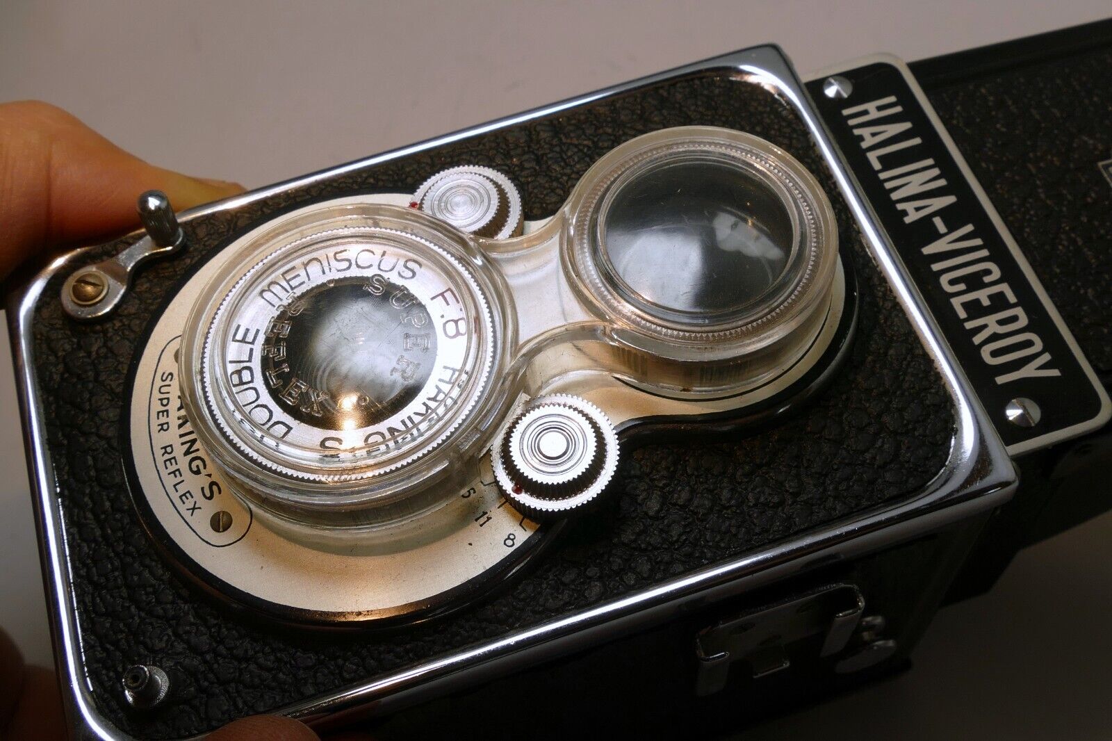 Halina-Viceroy Front Cap slip on for TLR Super Reflex camera
