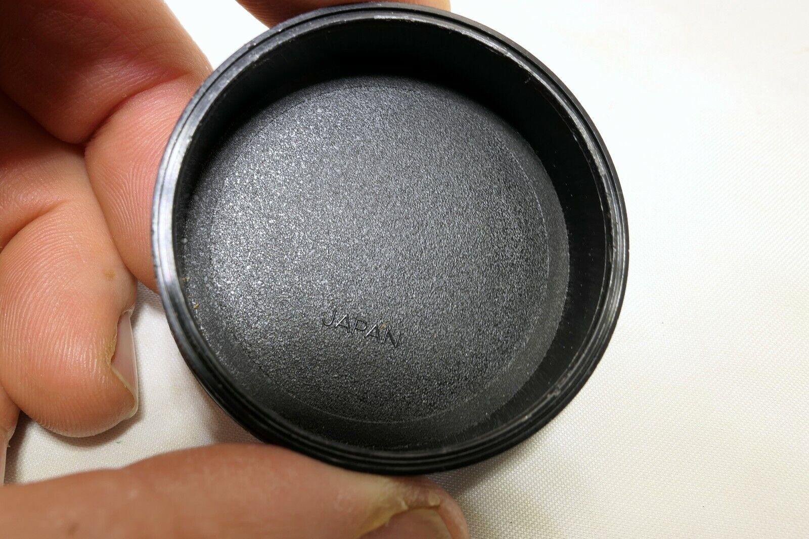 Minolta Camera Co LTD Slip on Rear Lens Cap Japan SR MC MD mount Genuine Vintage