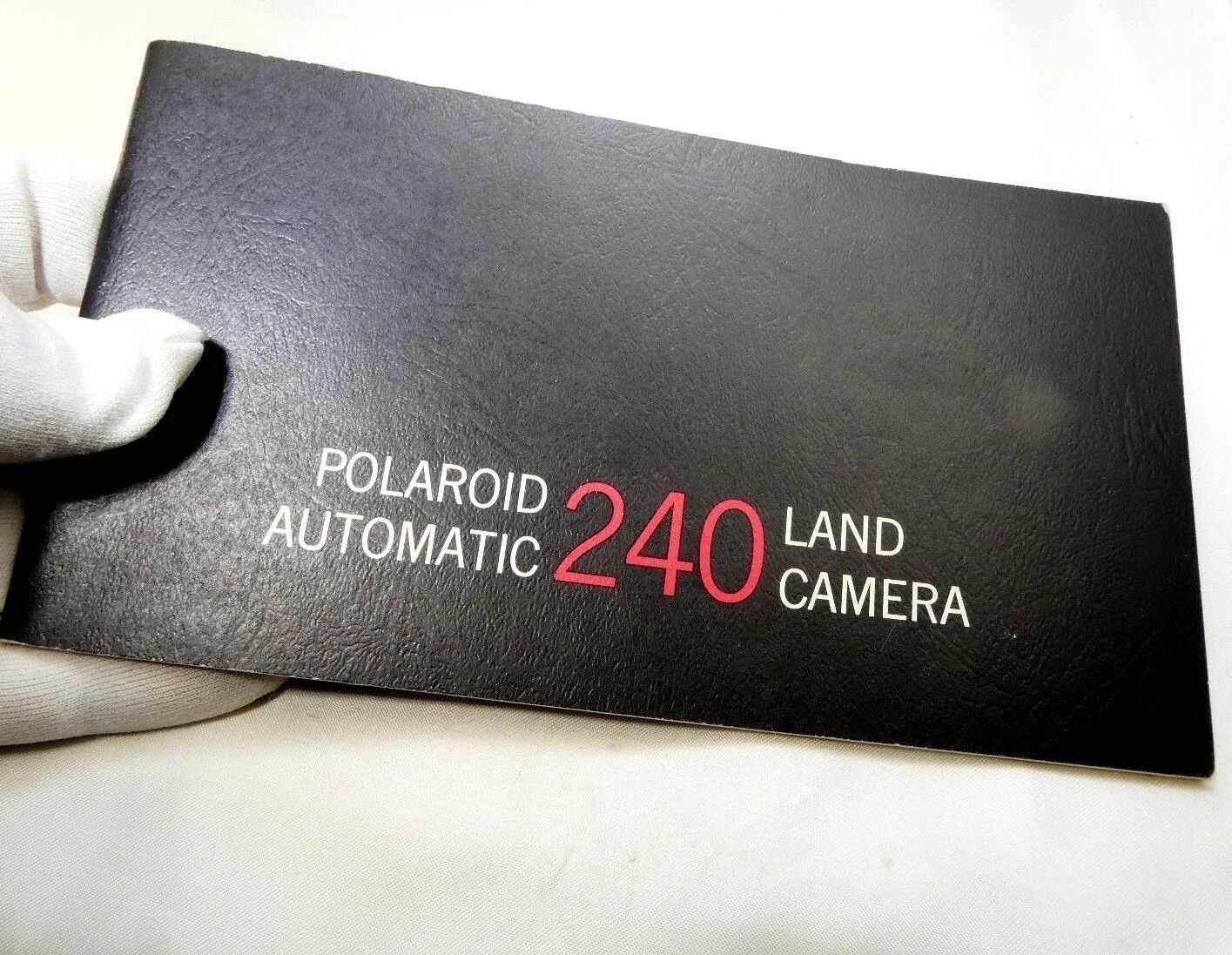 Polaroid Automatic 240 land Camera  instructions English