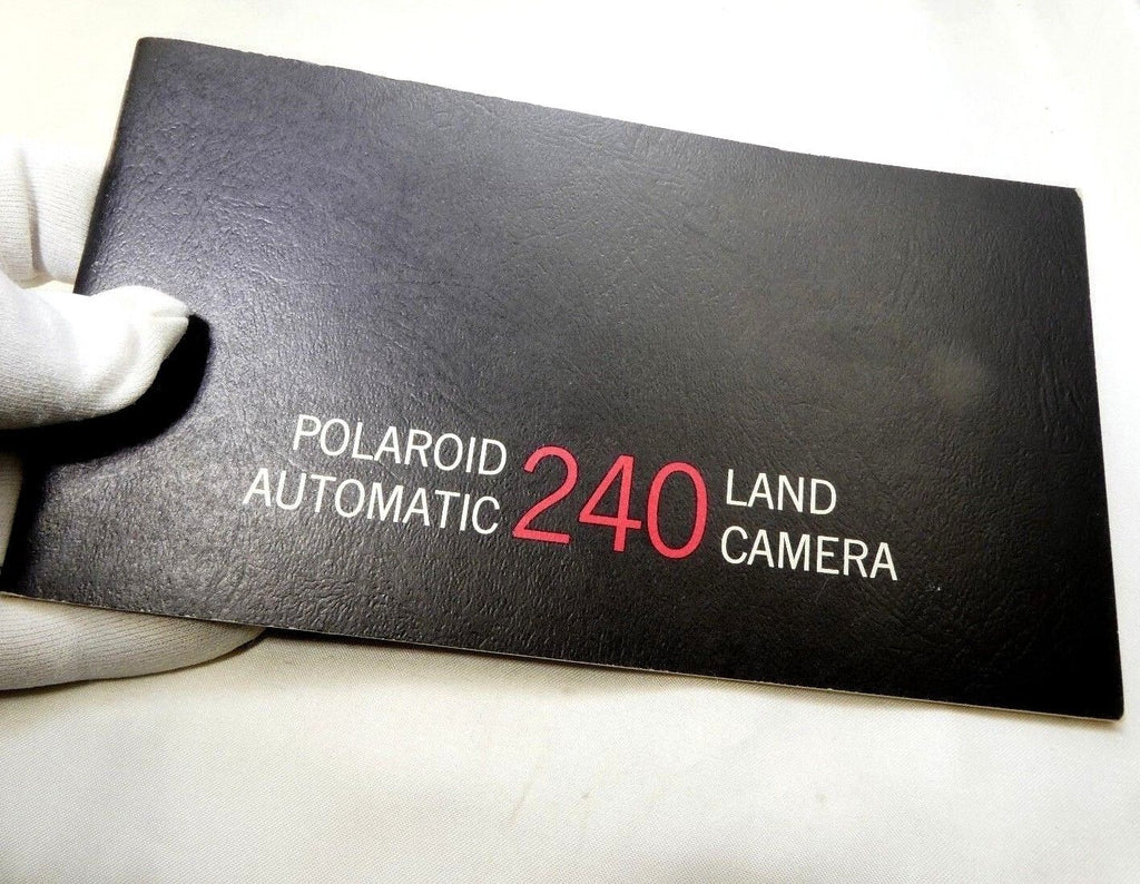 Polaroid Automatic 240 land Camera  instructions English