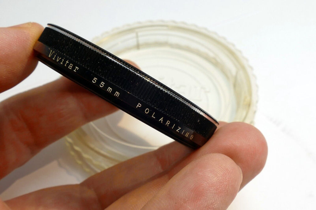 Vivitar 55mm Polar Polarizing  PL Linear  Filter - excellent condition