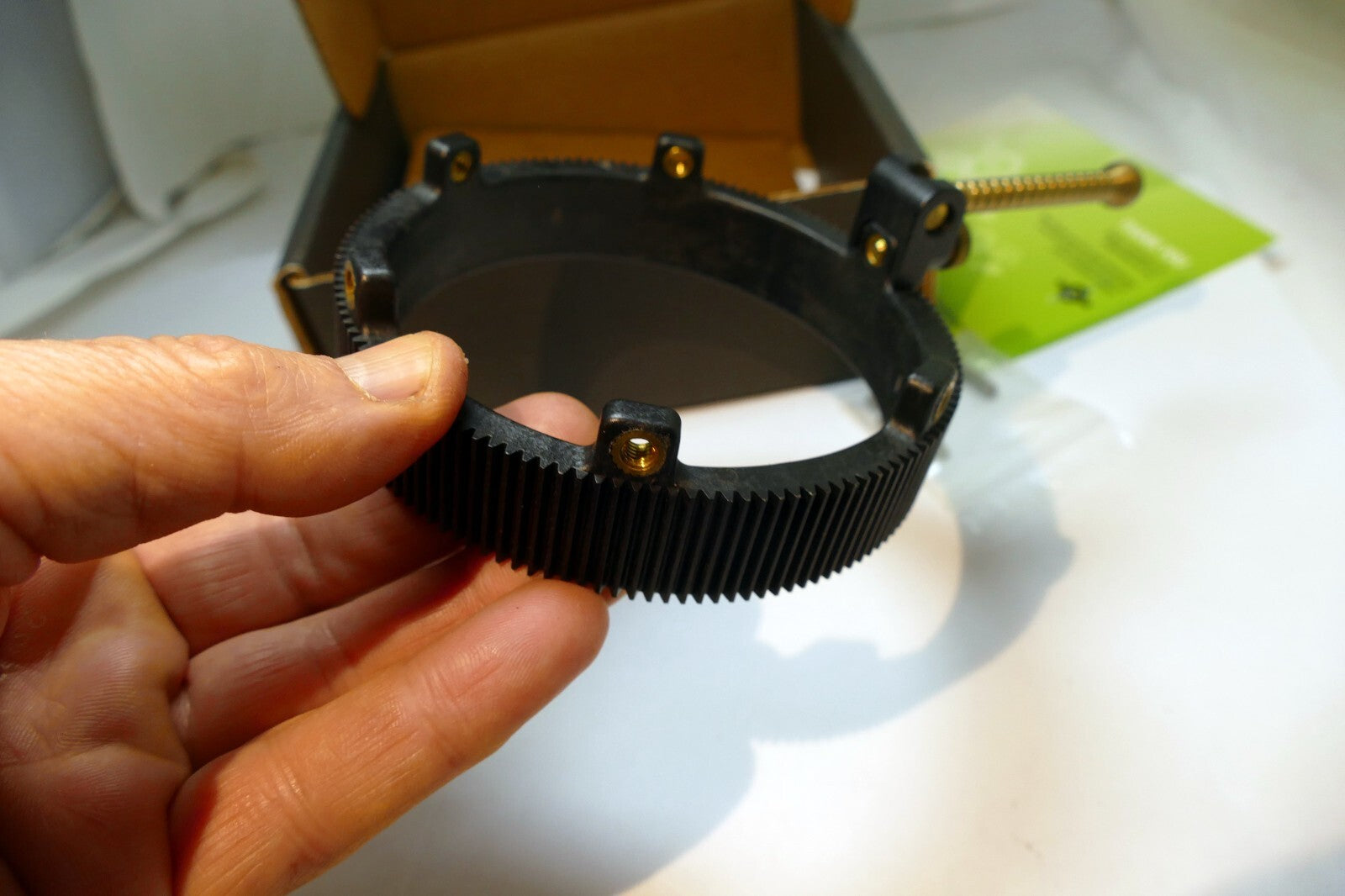 Cinevate Articulating Grip, Gear Ring for lens