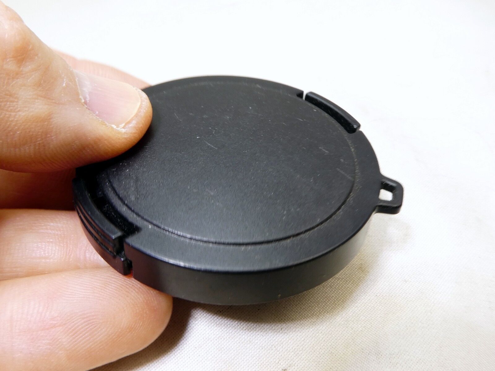 Black 52mm  Lens Front Cap snap on type plastic for SOny Fuji Panasonic cameras