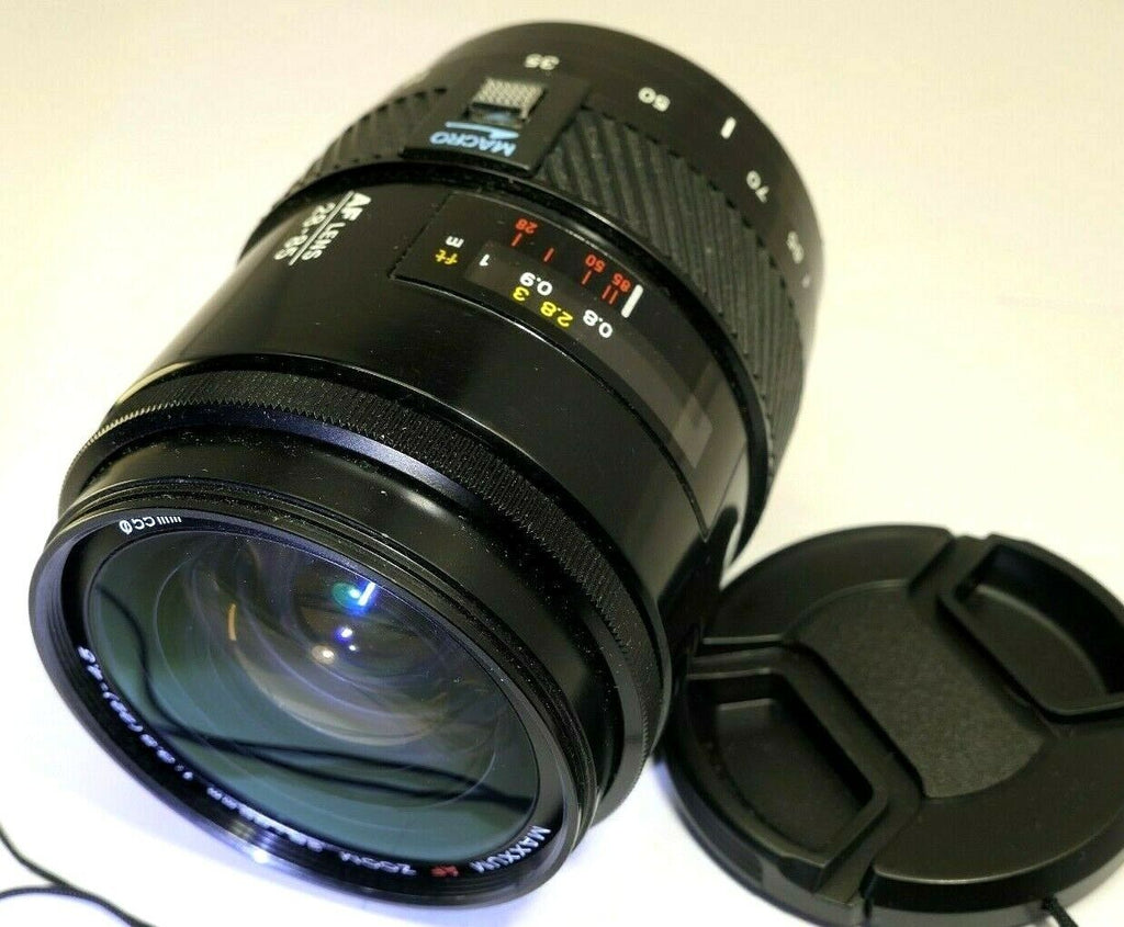 Minolta Maxxum 28-85mm f3.5-4.5 AF Lens (with fungus inside, focus stuck) AS IS