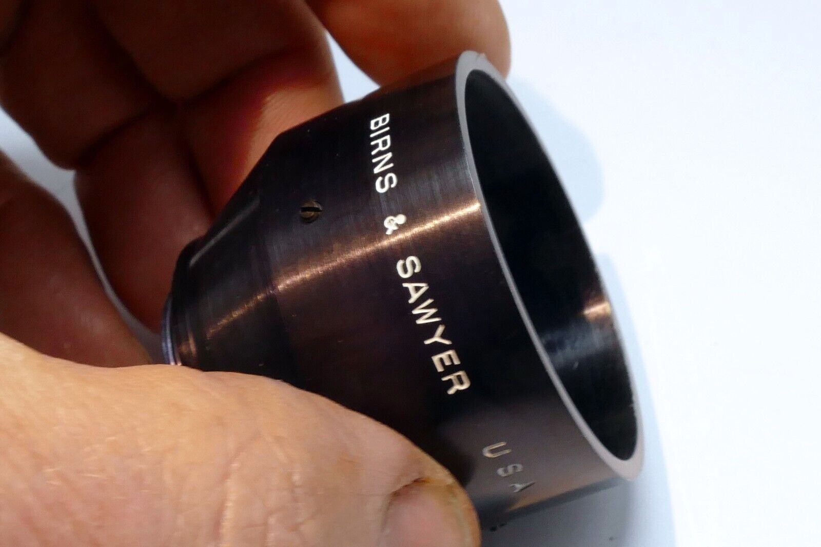 Birns & Sawyer  25mm Lens  Hood Shade threaded  metal Cinar 1150 f1.9 Kipon