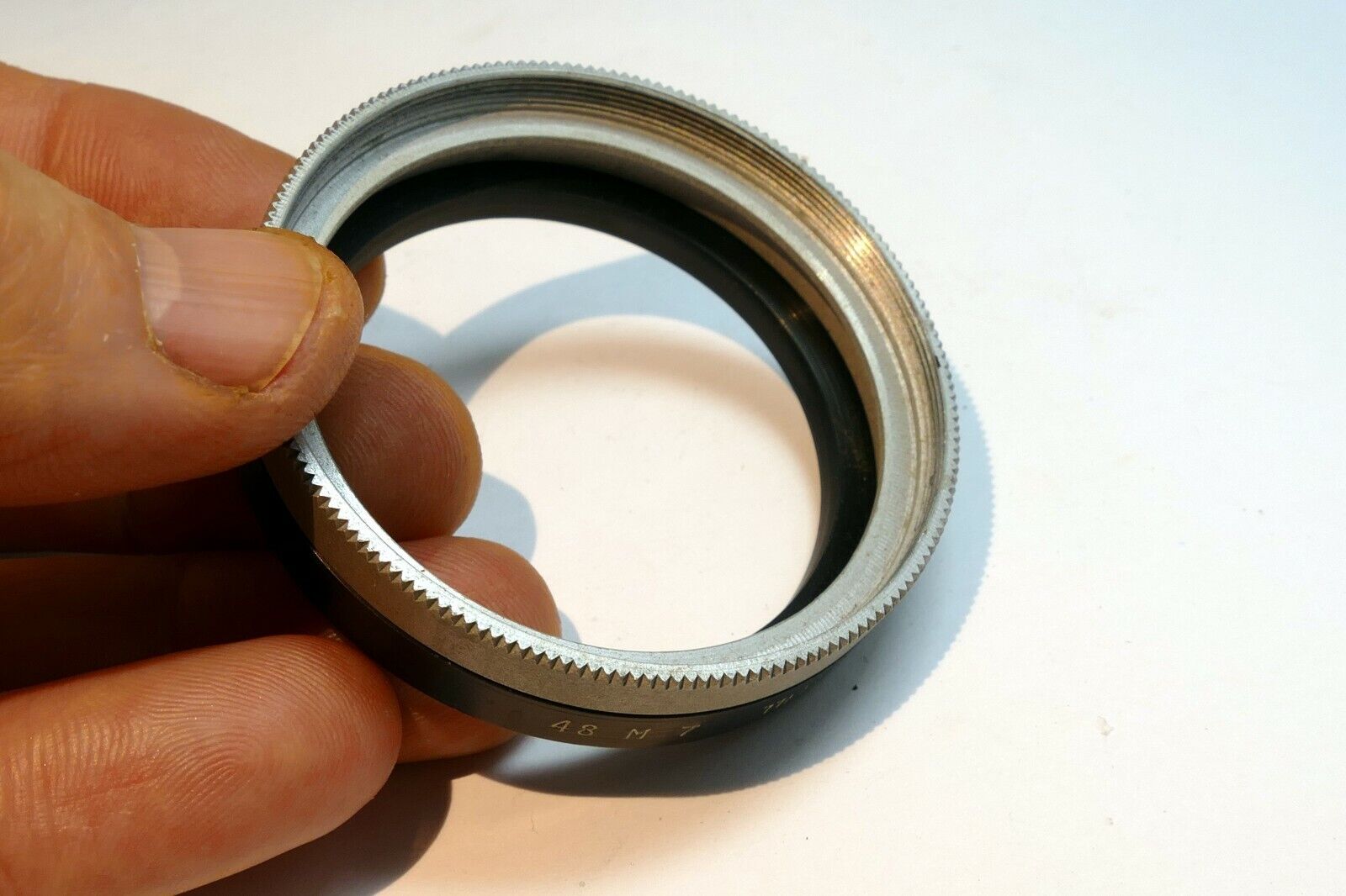 48mm screw in type to series 7 VII ring metal adapter ring filter holder TLR