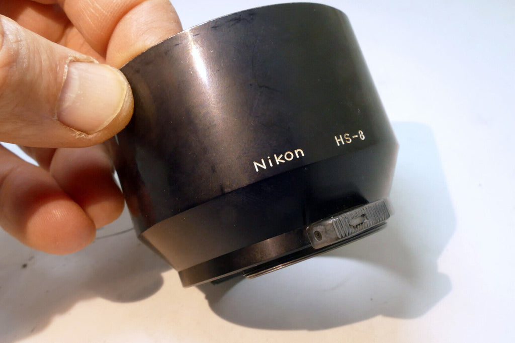 Nikon HN-8 Lens Hood Shade Metal for 105mm f2.8 f2.5 Nikkor Ai Ai-s - OEM