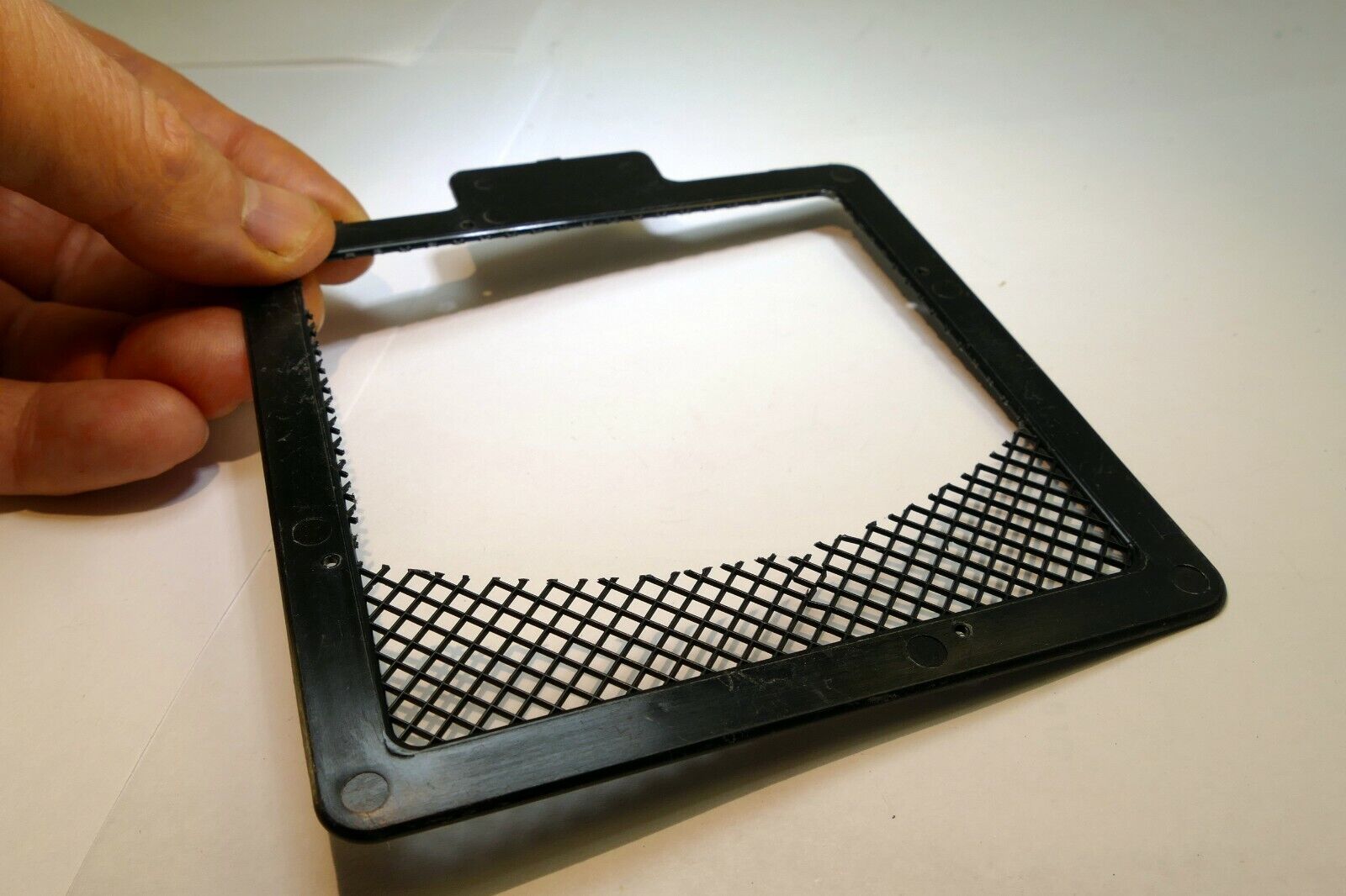 Lindahl Plastic Vignetter Mask Frame 4.5X4.5" bellows Low Bottom Arc 