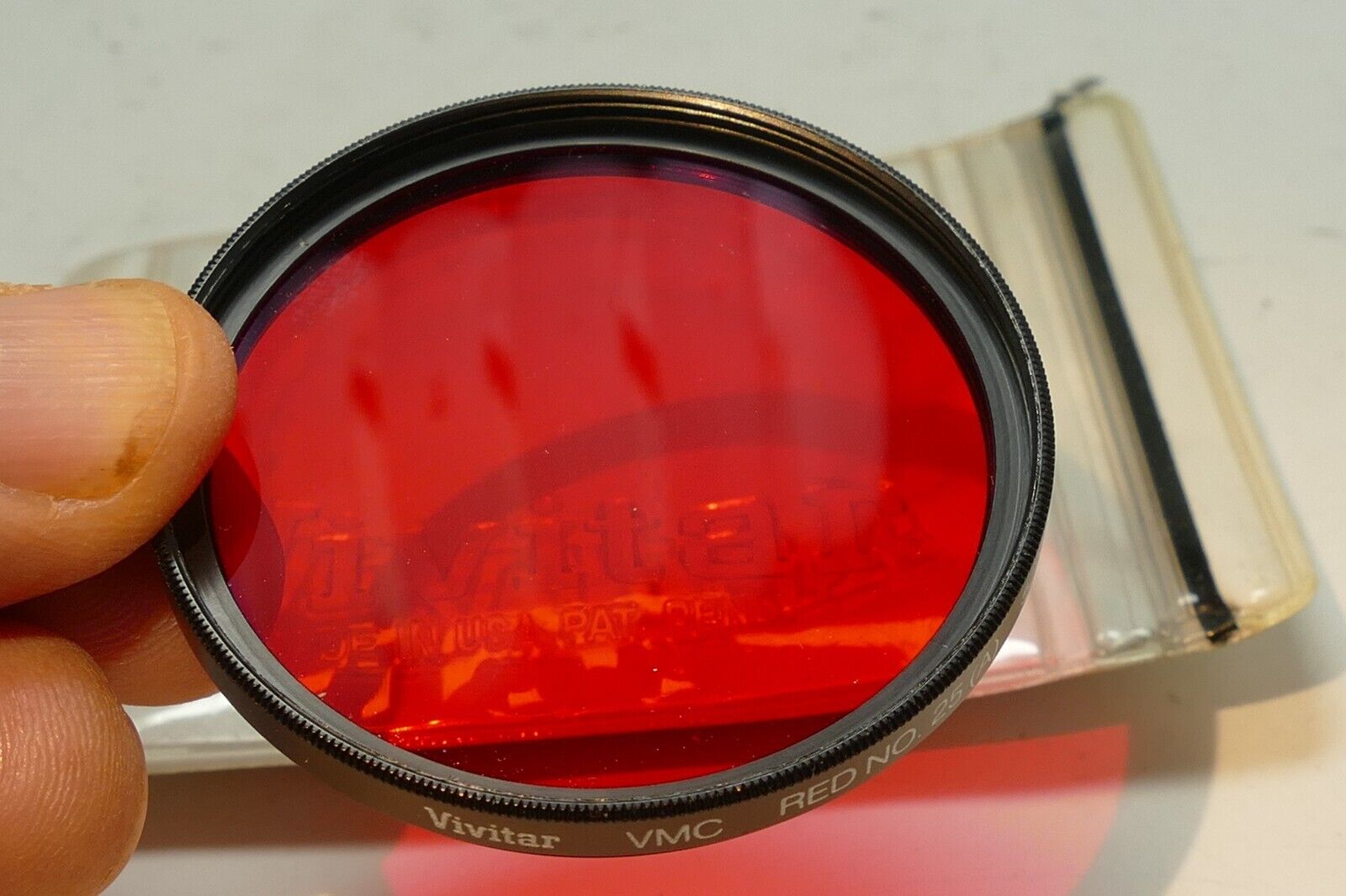Vivitar VMC 52mm RED No. 25A  Filter Multi-Coated