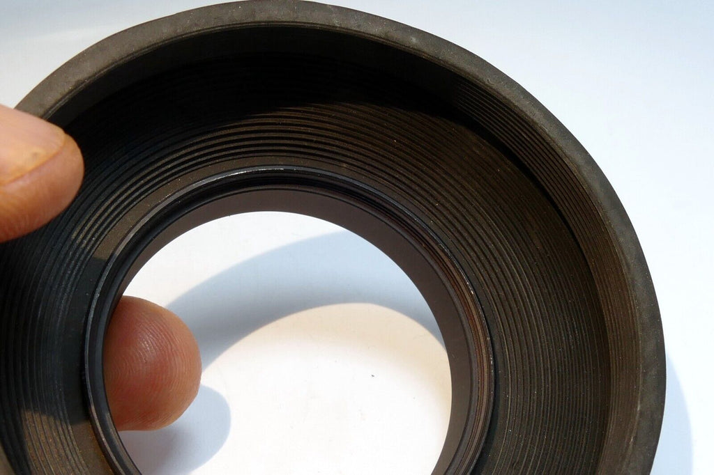 Tiffen 52mm  Rubber Lens Hood Shade double  threaded for 50mm f1.4