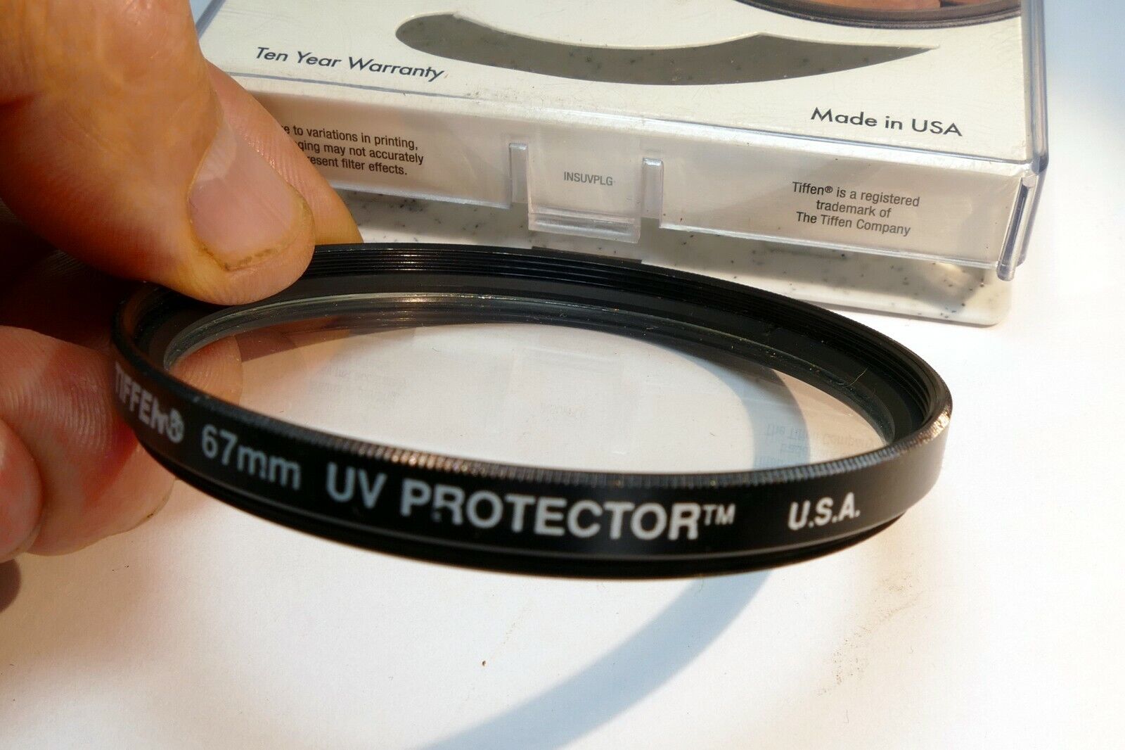 Tiffen  UV Protector  67mm Lens filter made in USA