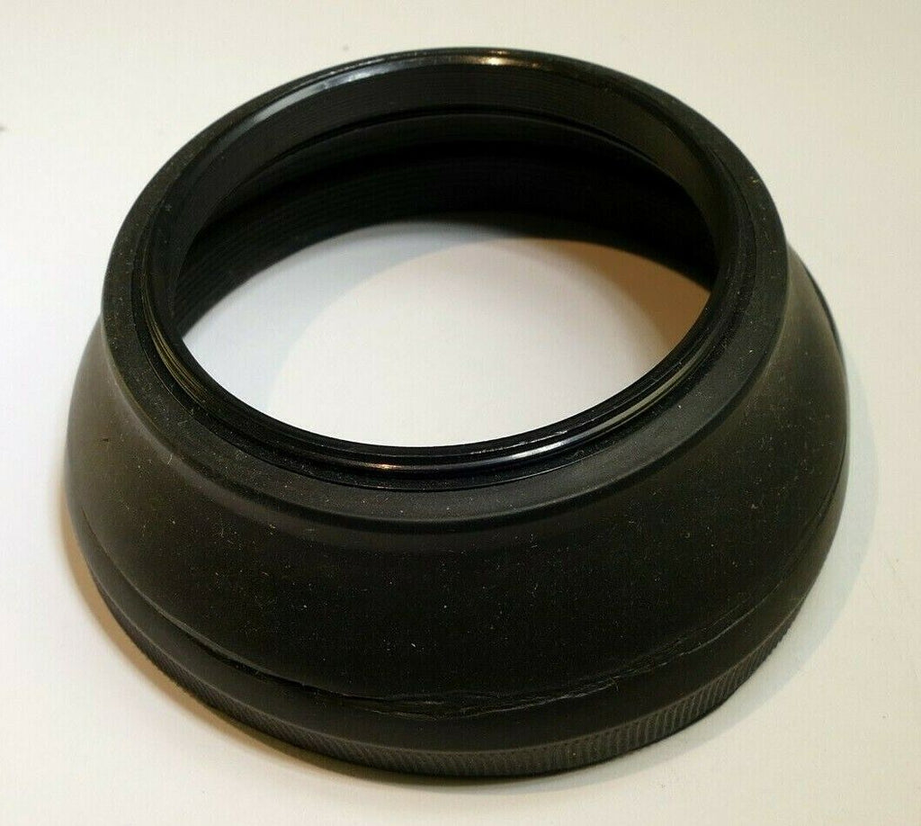 58mm Rubber Lens Hood Shade Collapsible double threaded vintage