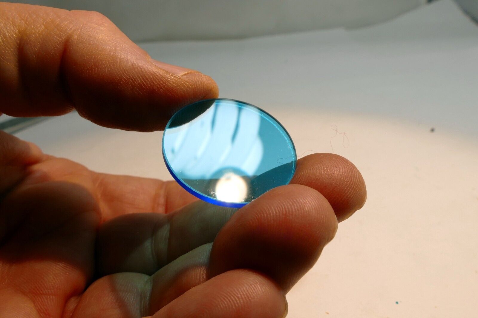 Kodak 80A glass lens Filter 30mm OD drop in series V #5 Five cooling light blue