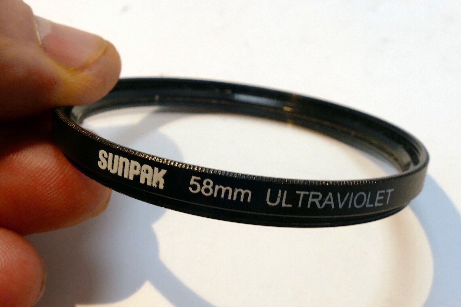 Sunpak UV 58mm Lens Filter Ultraviolet