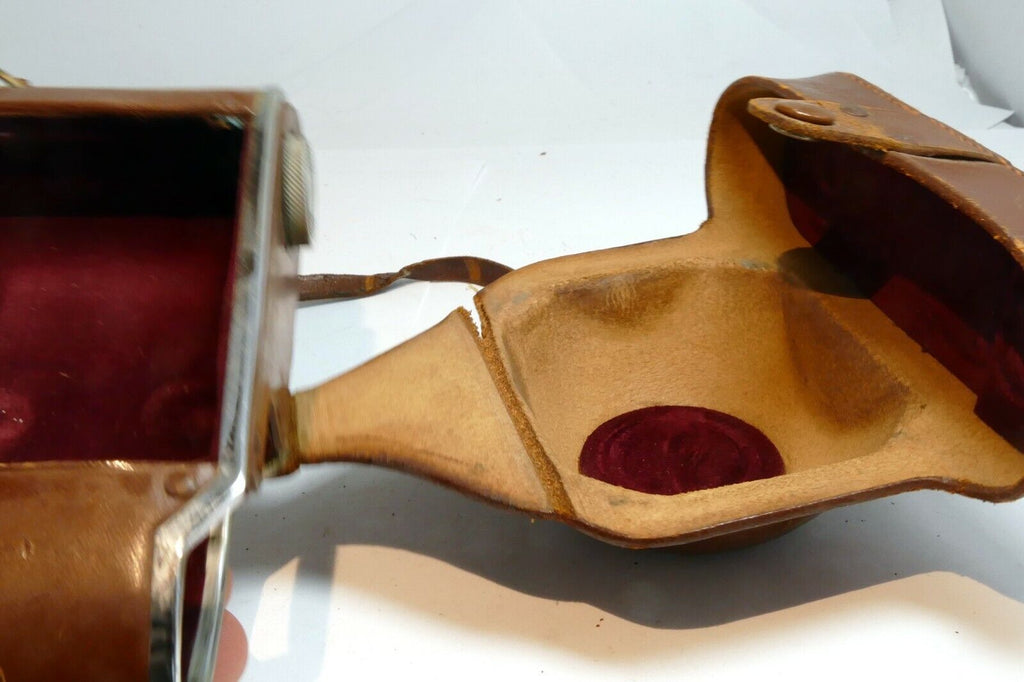 Case for Retinette Kodak  camera  vintage leather brown
