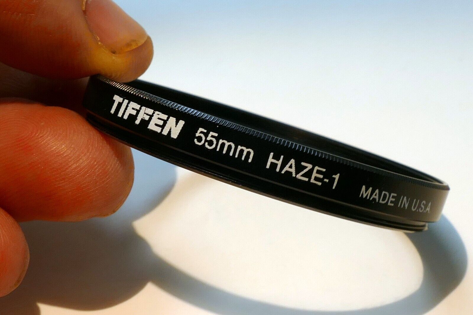 55mm HAZE- 1 TIFFEN OPTICAL GLASS  Filter UV Made in  USA