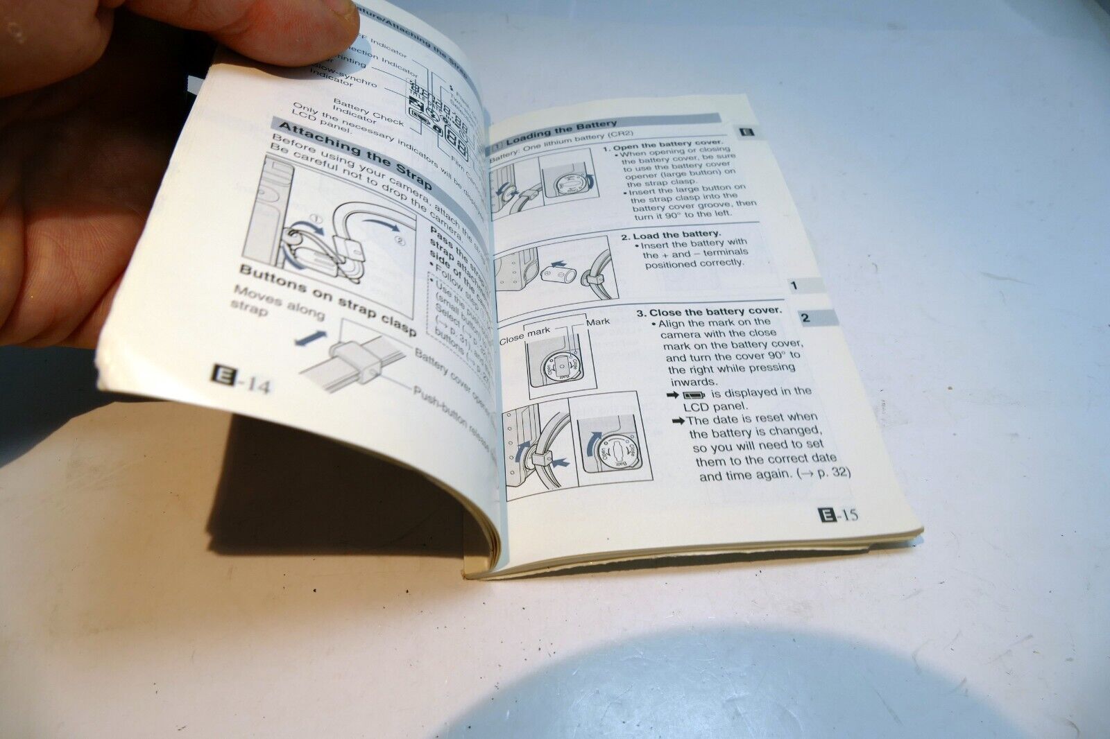 Canon Elph  IXUS Camera Advance advantix APS User's Manual Instruction Guide E