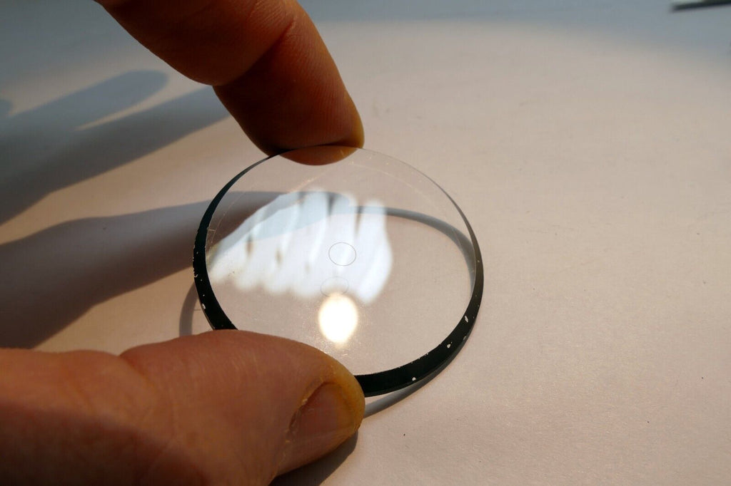 glass only filter with circle in the center  series 6 VI filter drop in