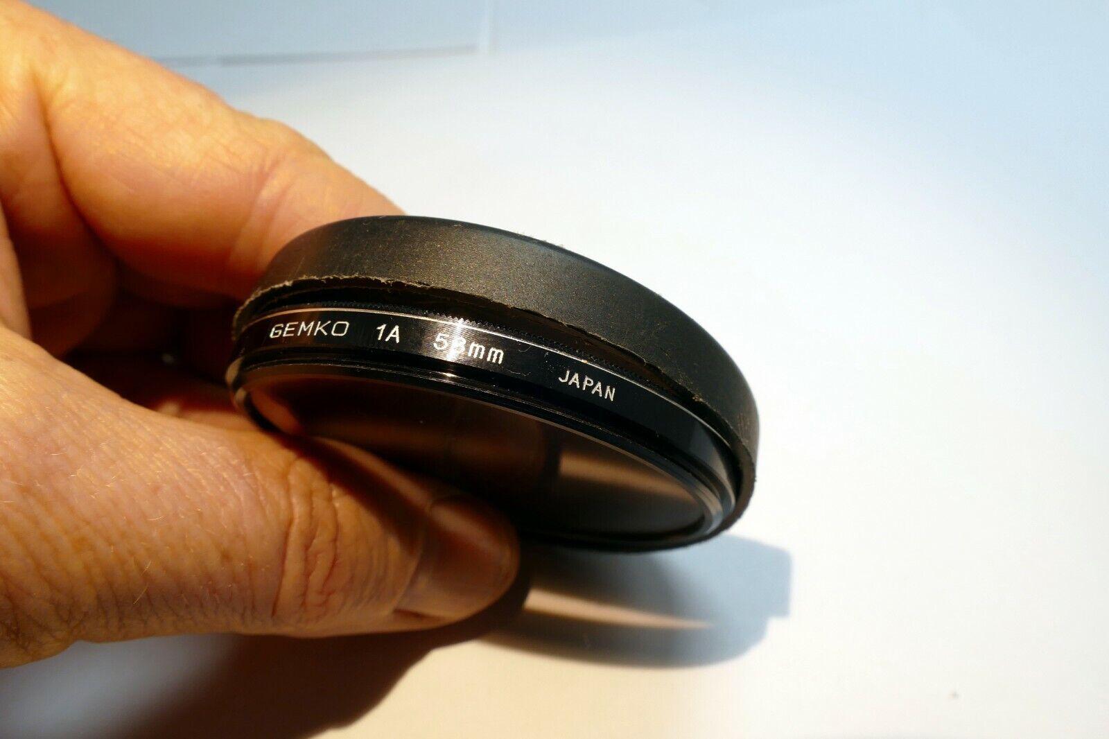 Formula 5 Plastic 58mm Front Lens Cap slip on type vintage 57mm