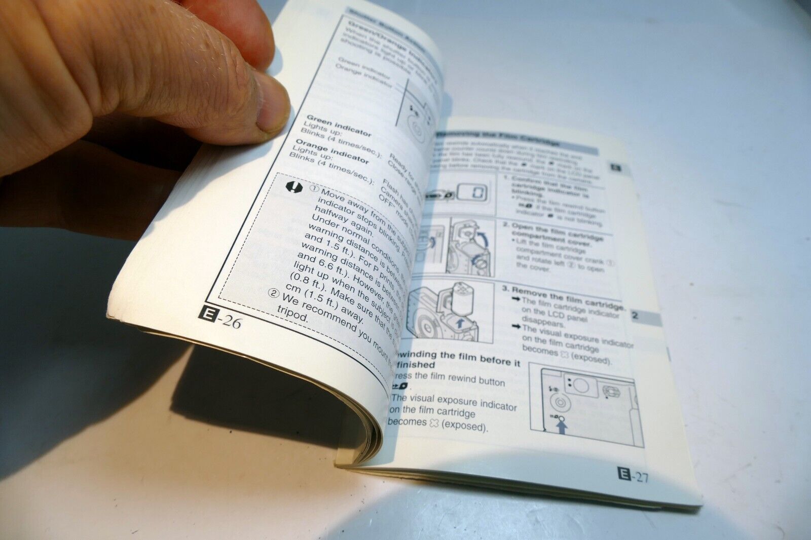 Canon Elph  IXUS Camera Advance advantix APS User's Manual Instruction Guide E