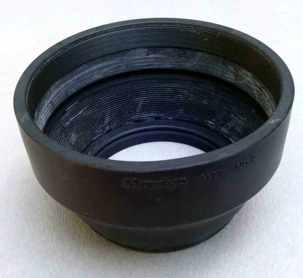 No. 2 Mamiya 77mm Lens Hood 100-200mm F/5.2 K/L 140mm f4.5 Macro Reinforced