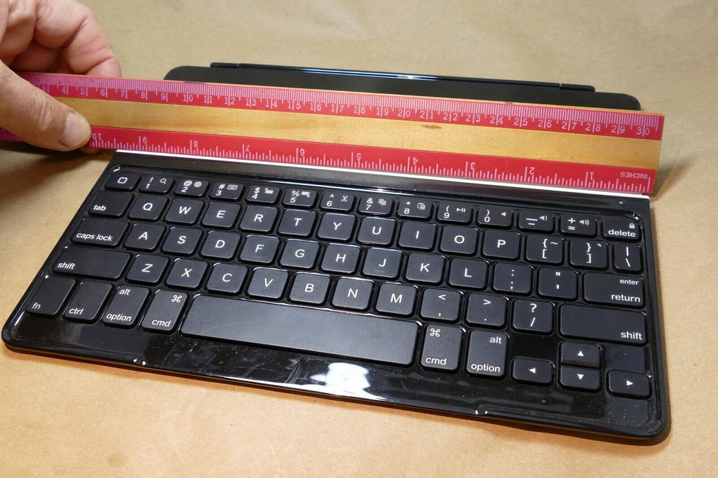 Logitech Y-R0032 Black Bluetooth Wireless Slim Tablet QWERTY Keyboard for iPad