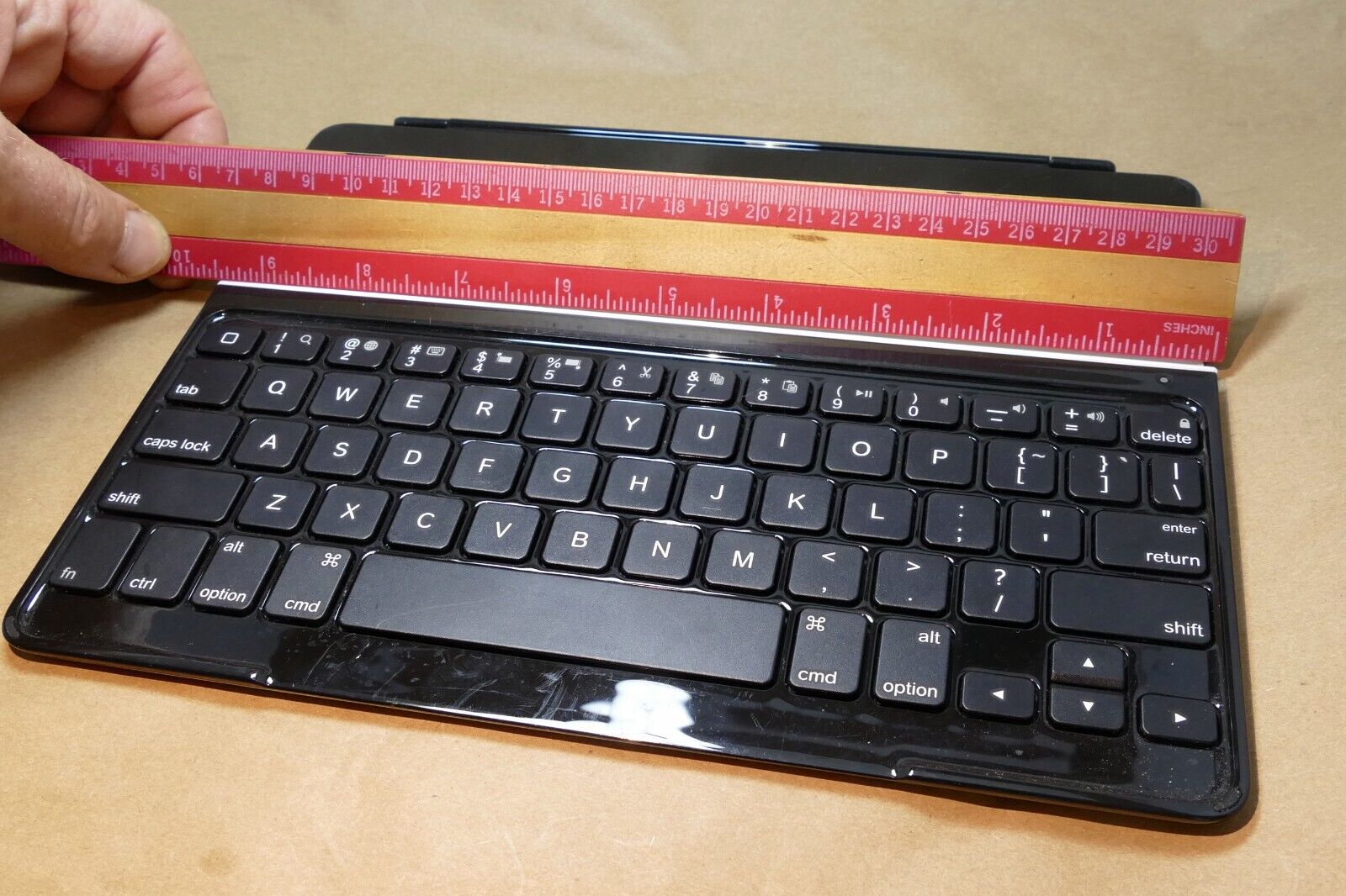 Logitech Y-R0032 Black Bluetooth Wireless Slim Tablet QWERTY Keyboard for iPad